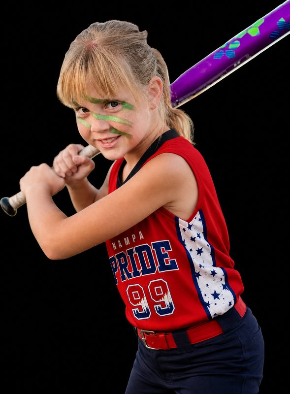 Braelynn, Nampa Pride Norcross 12U player, #99